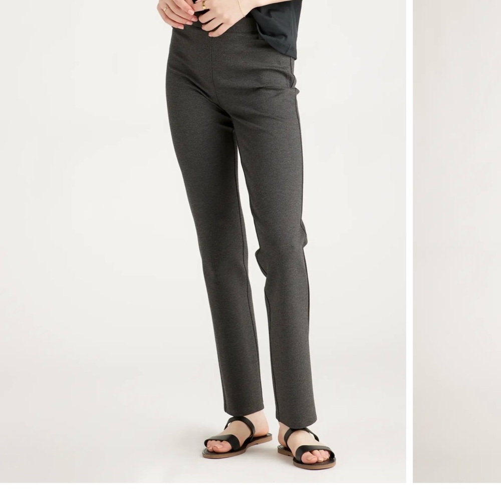 Quince Ultra Stretch Ponte Straight Leg Pant